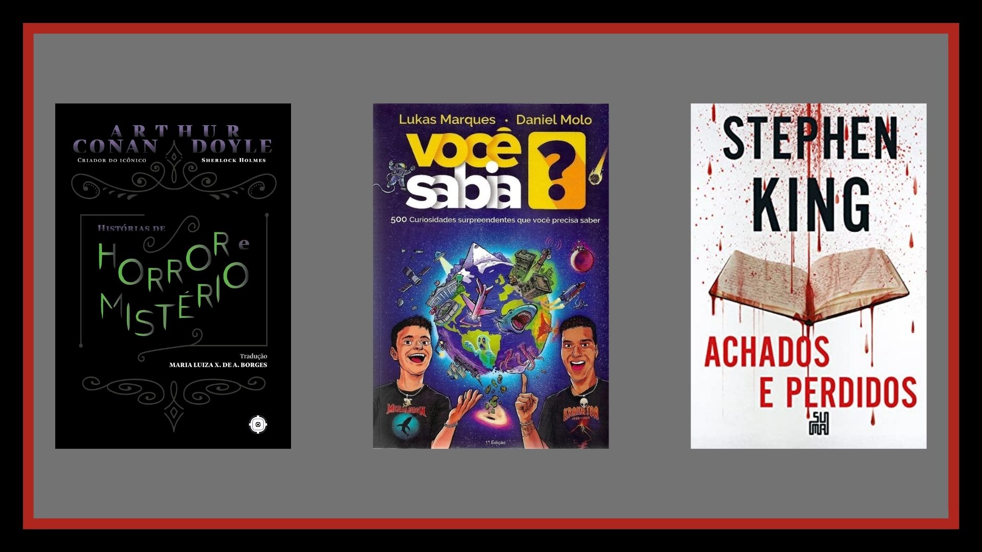 Aumente sua coleção e aproveite sua hora da leitura com os livros mais incríveis de todos. Confira!