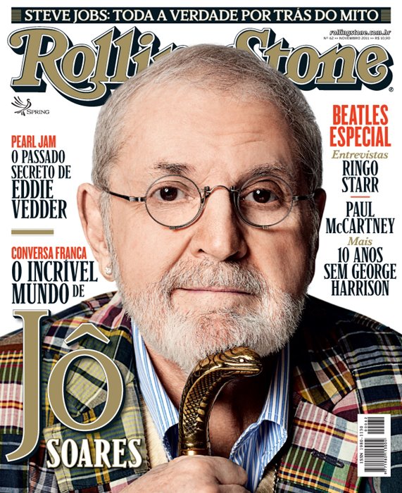 Jô na capa da Rolling Stone Brasil