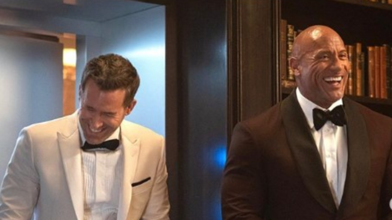 Ryan Reynolds e The Rock (Foto: Reprodução/Instagram)