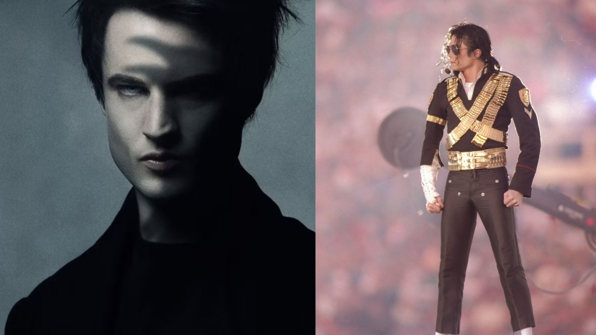 Sandman e Michael Jackson (Foto: divulgação/ Netflix/ Mike Powell)