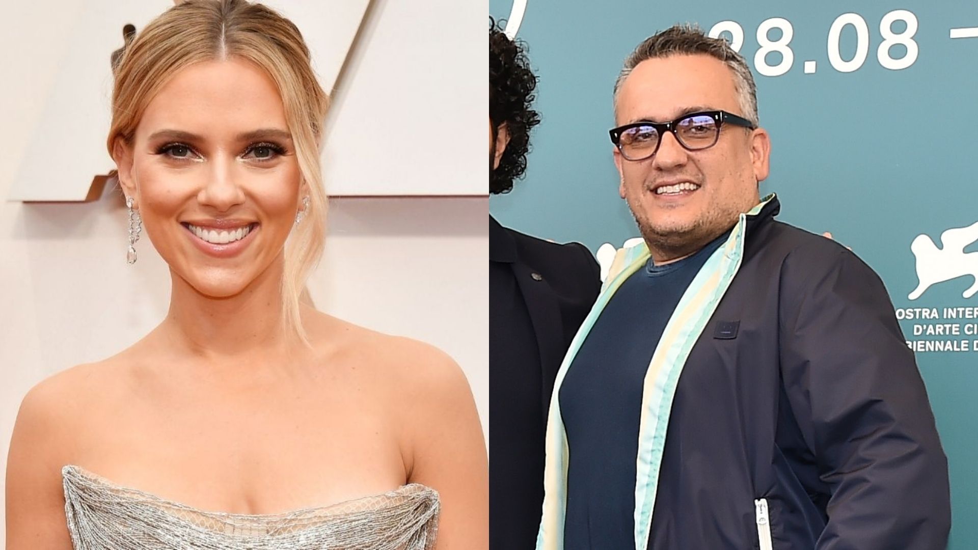 Scarlett Johansson (Foto: Amy Sussman/Getty Images) | Joe Russo (Foto: Theo Wargo/Getty Images)