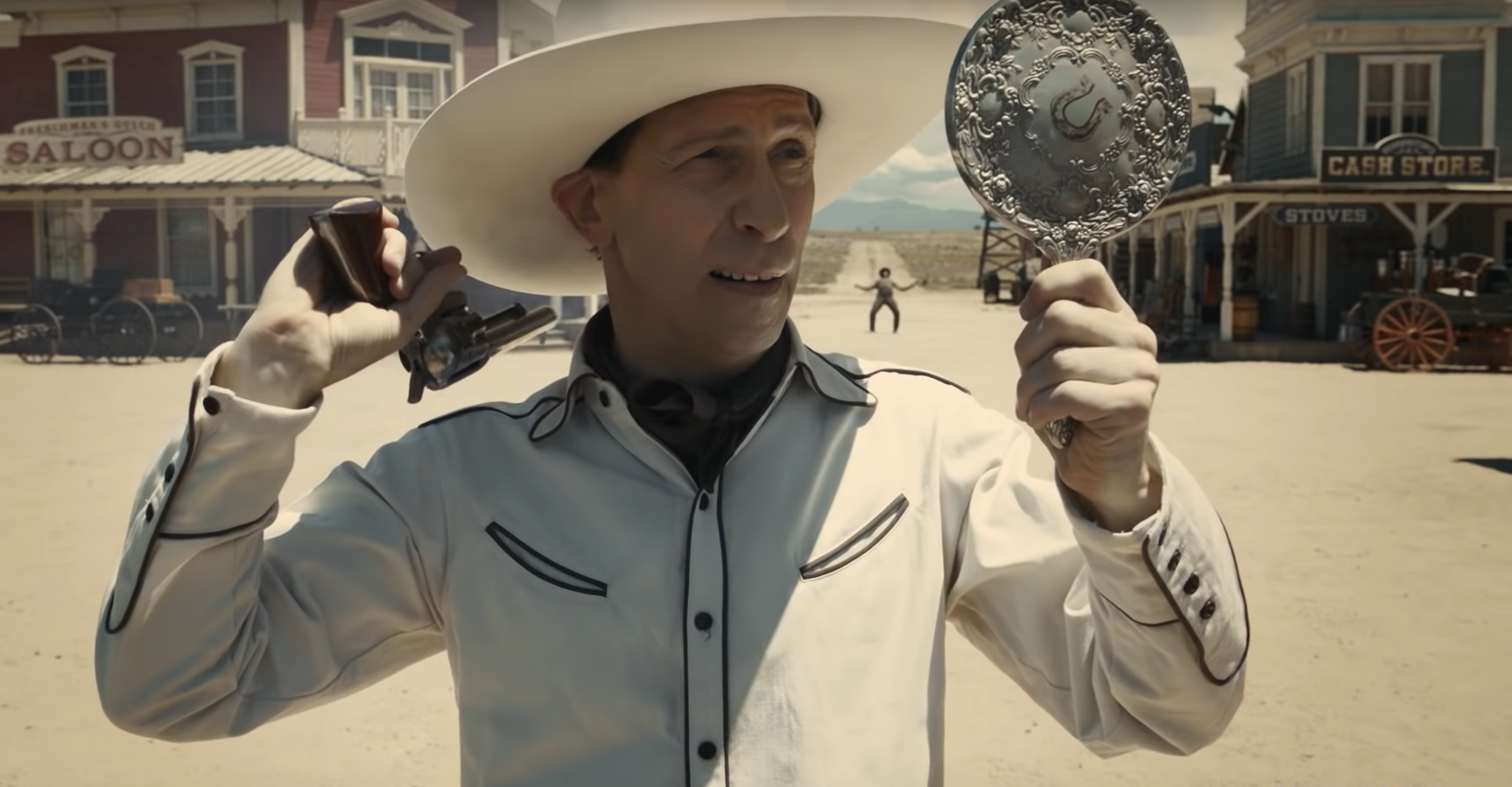 Tim Blake Nelson no novo trailer de The Ballad of Buster Scruggs (Foto: Reprodução)
