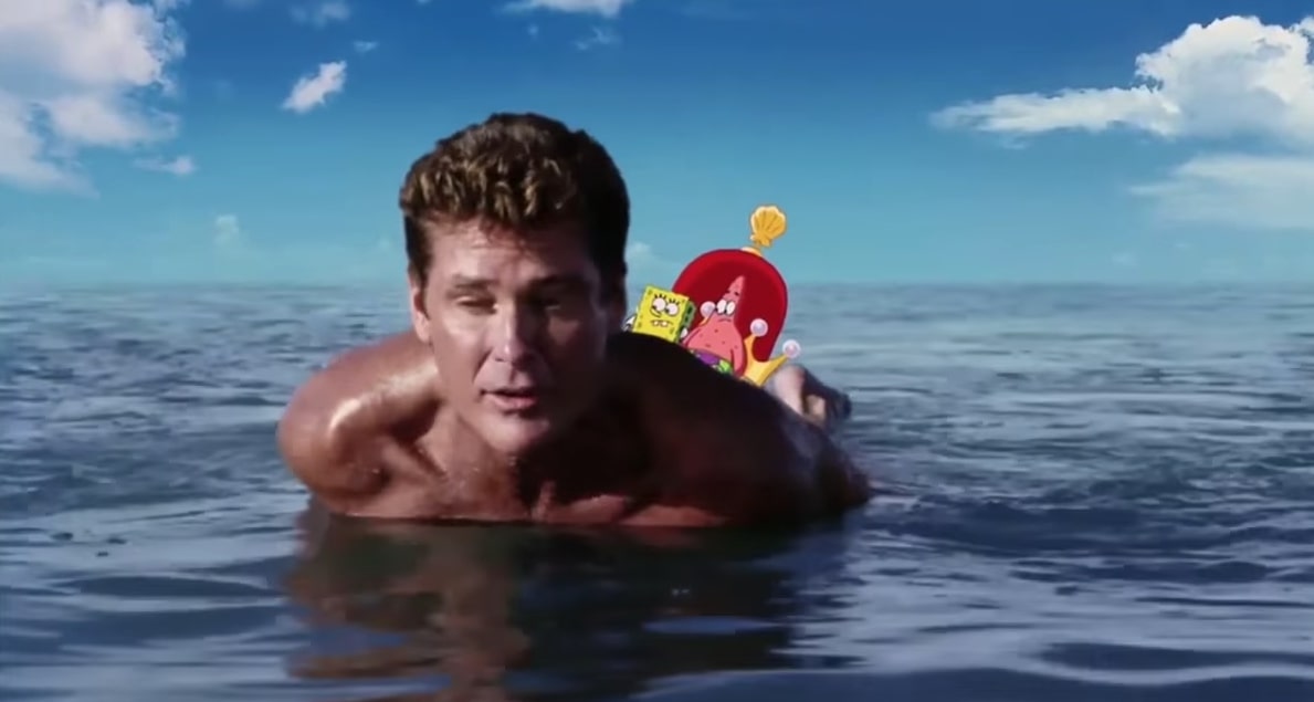 David Hasselhoff em Bob Esponja: O Filme (Foto:Friso Gentsch/picture-alliance/dpa/AP Images)