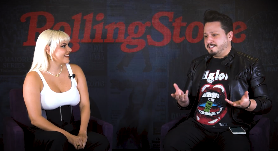 Duda Beat para a Rolling Stone Brasil (Reprodução)