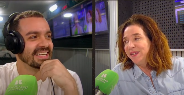 Paulo Netto e Marisa Orth (Reprodução)