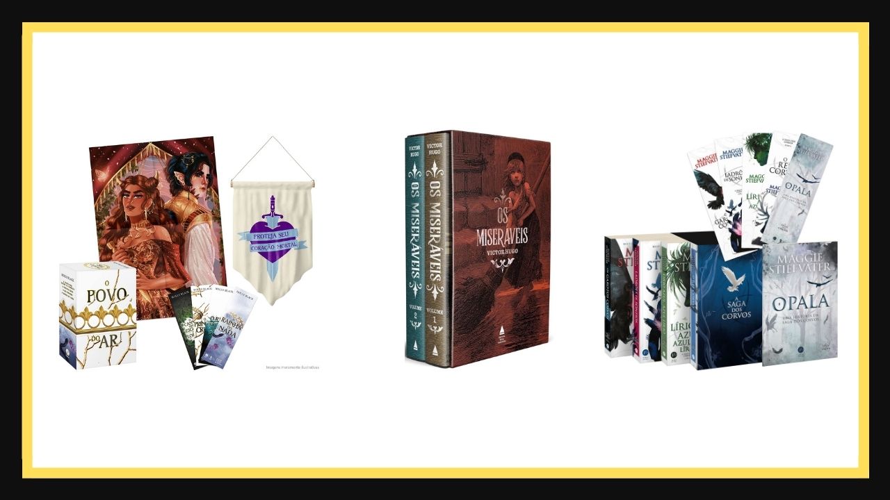 Viaje a cada página com obras clássicas da literatura aos contos modernos. Confira!