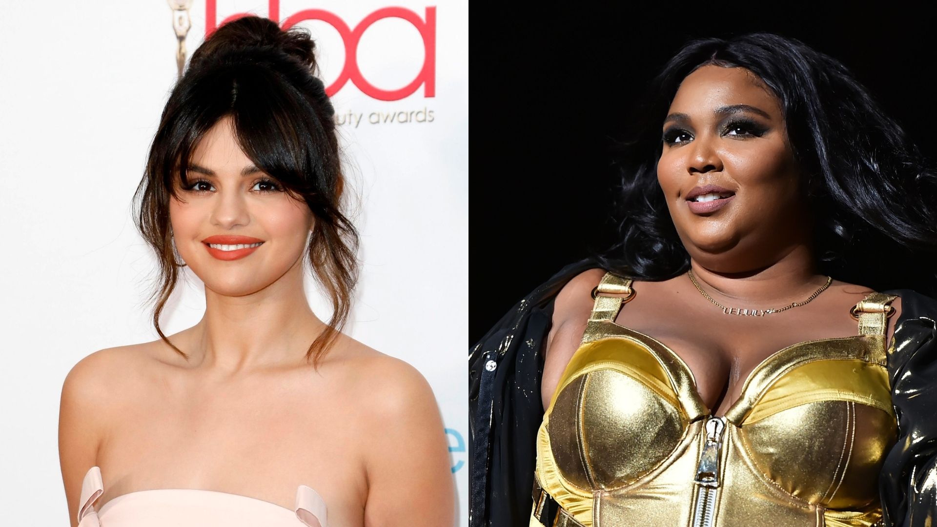 Selena Gomez (Foto: Tibrina Hobson/Getty Images) e Lizzo (Foto: Theo Wargo/Getty Images)