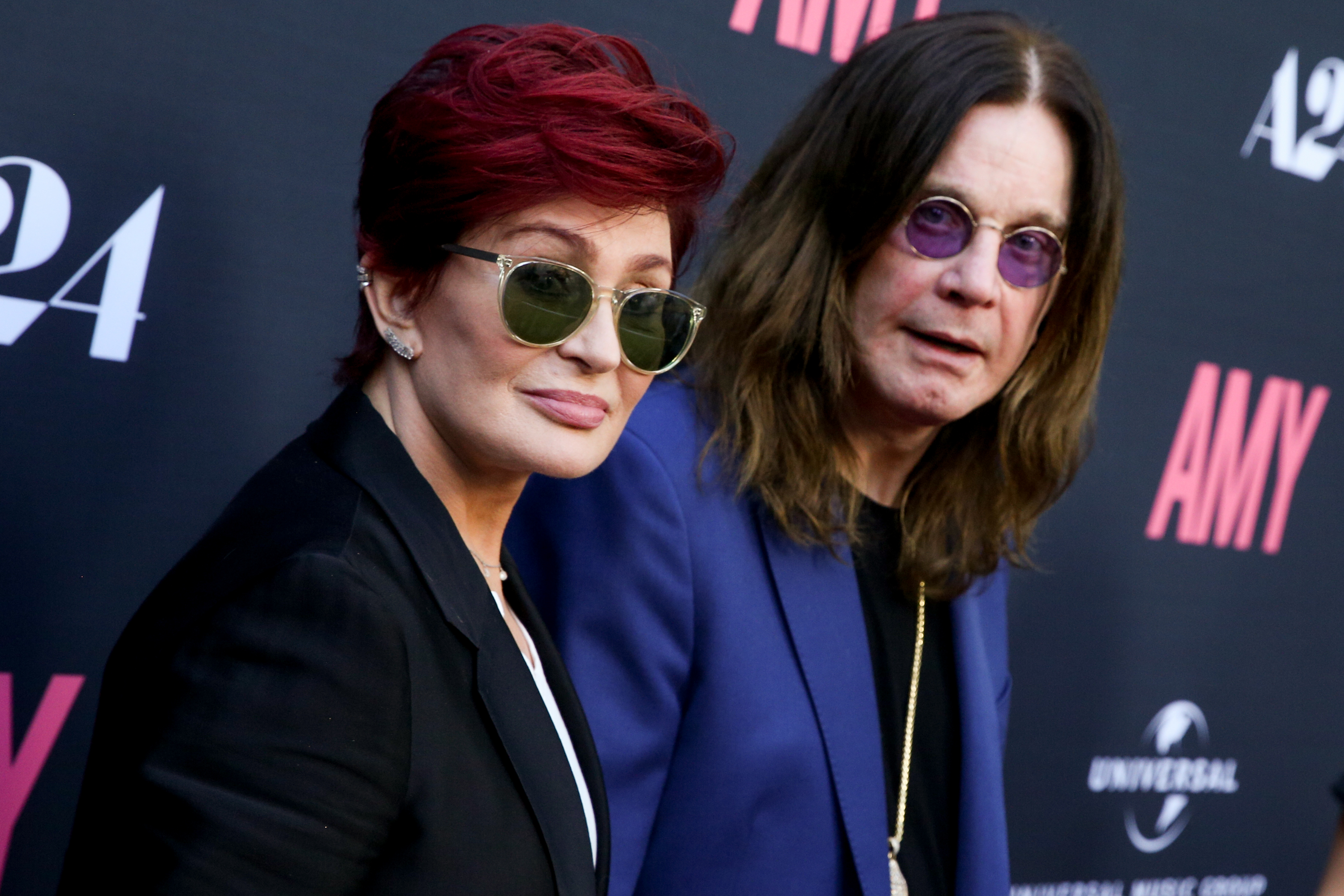 Sharon e Ozzy Osbourne (Foto: Rich Fury/AP)