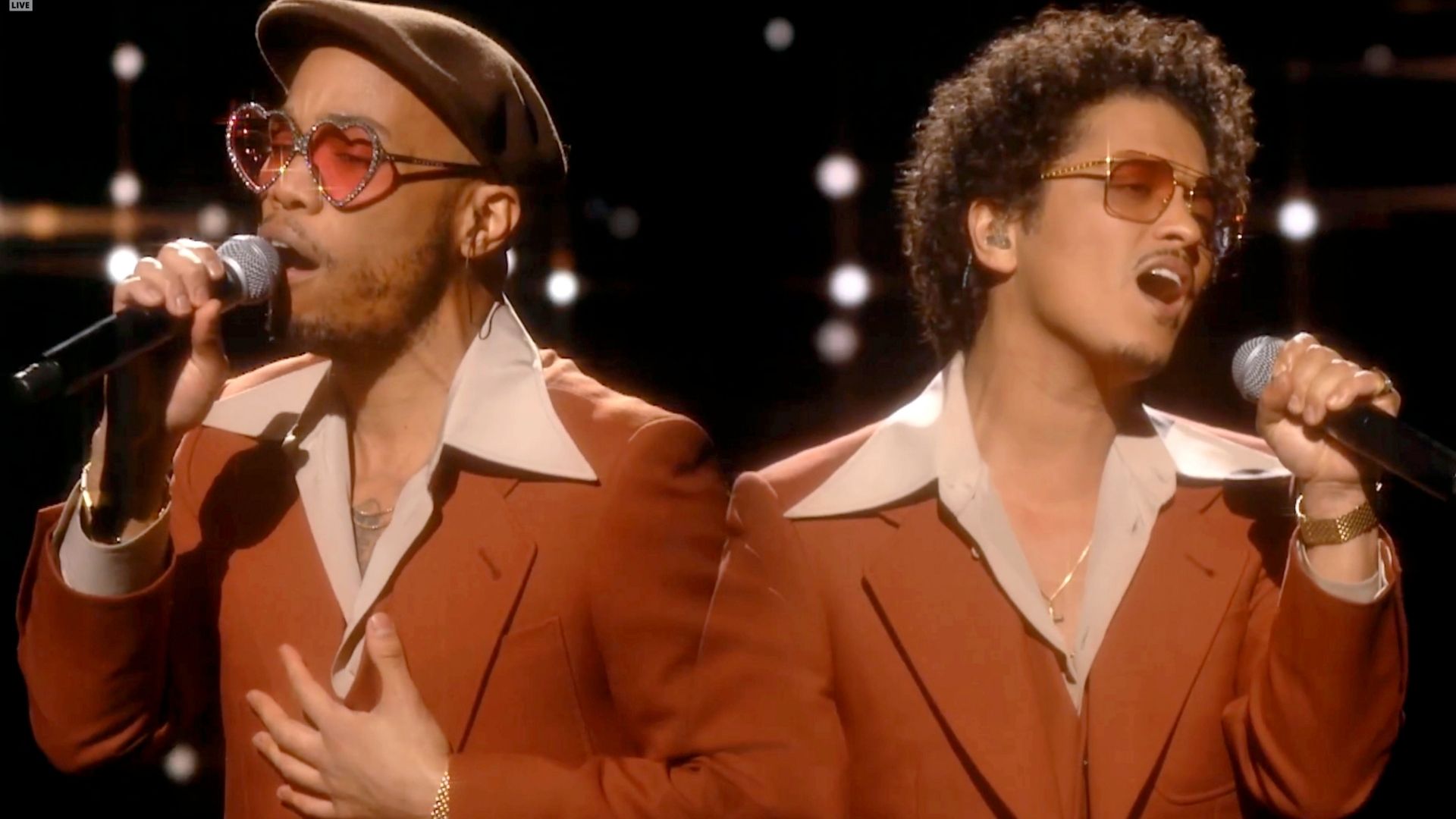 Bruno Mars e Anderson Paak (Foto: Theo Wargo / Getty Images)