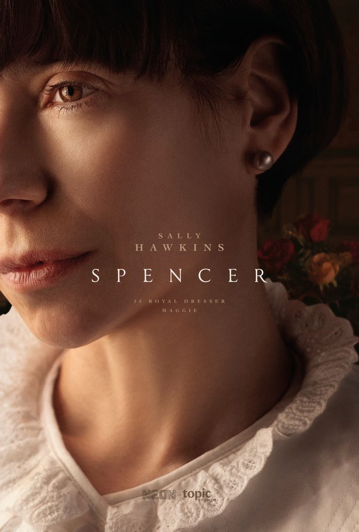 Sally Hawkins em pôster de Spencer (Foto: Reprodução)