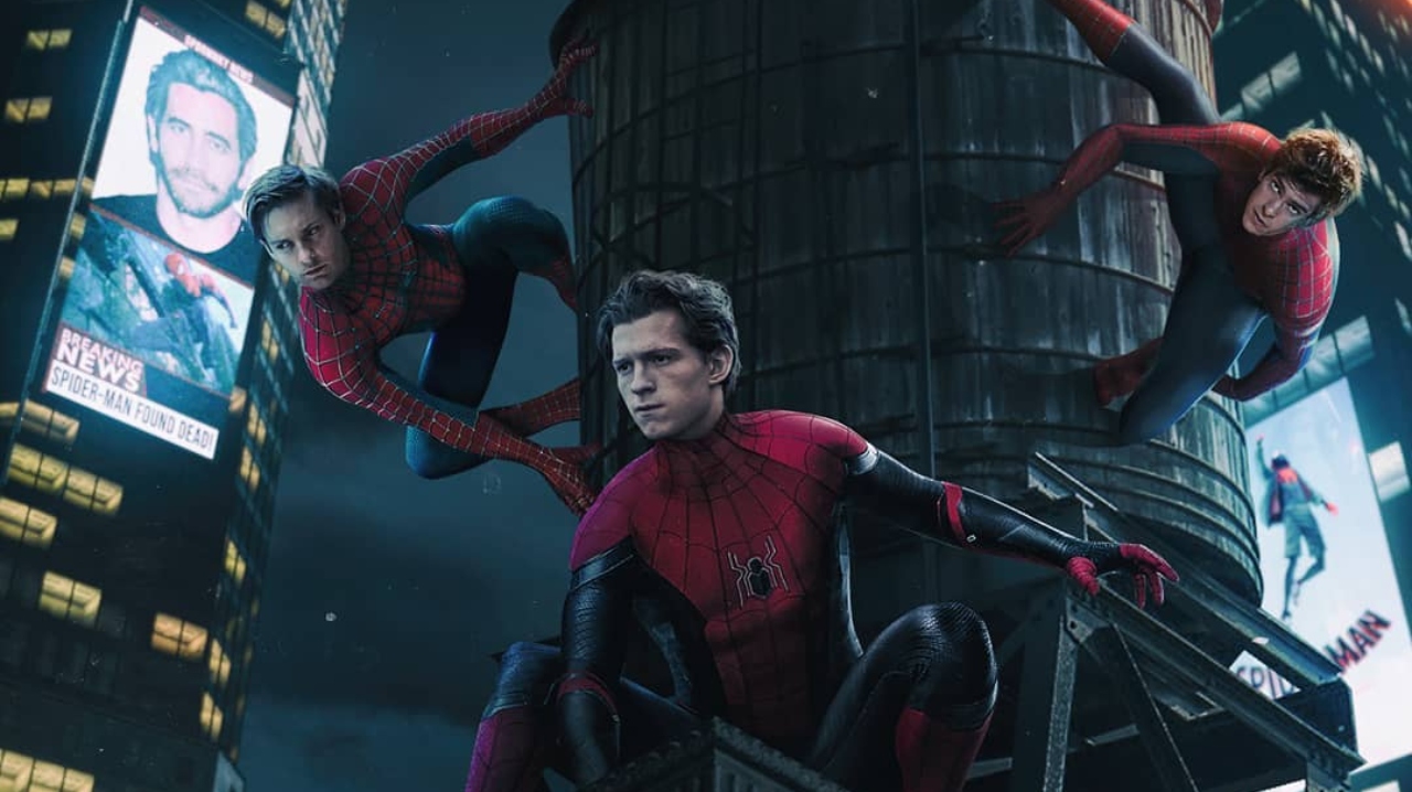 Pôster feito por fã de versão live-action de Homem-Aranha: No Aranhaverso (foto: Reprodução: Instagram/ Spdrmnkyxxiii)