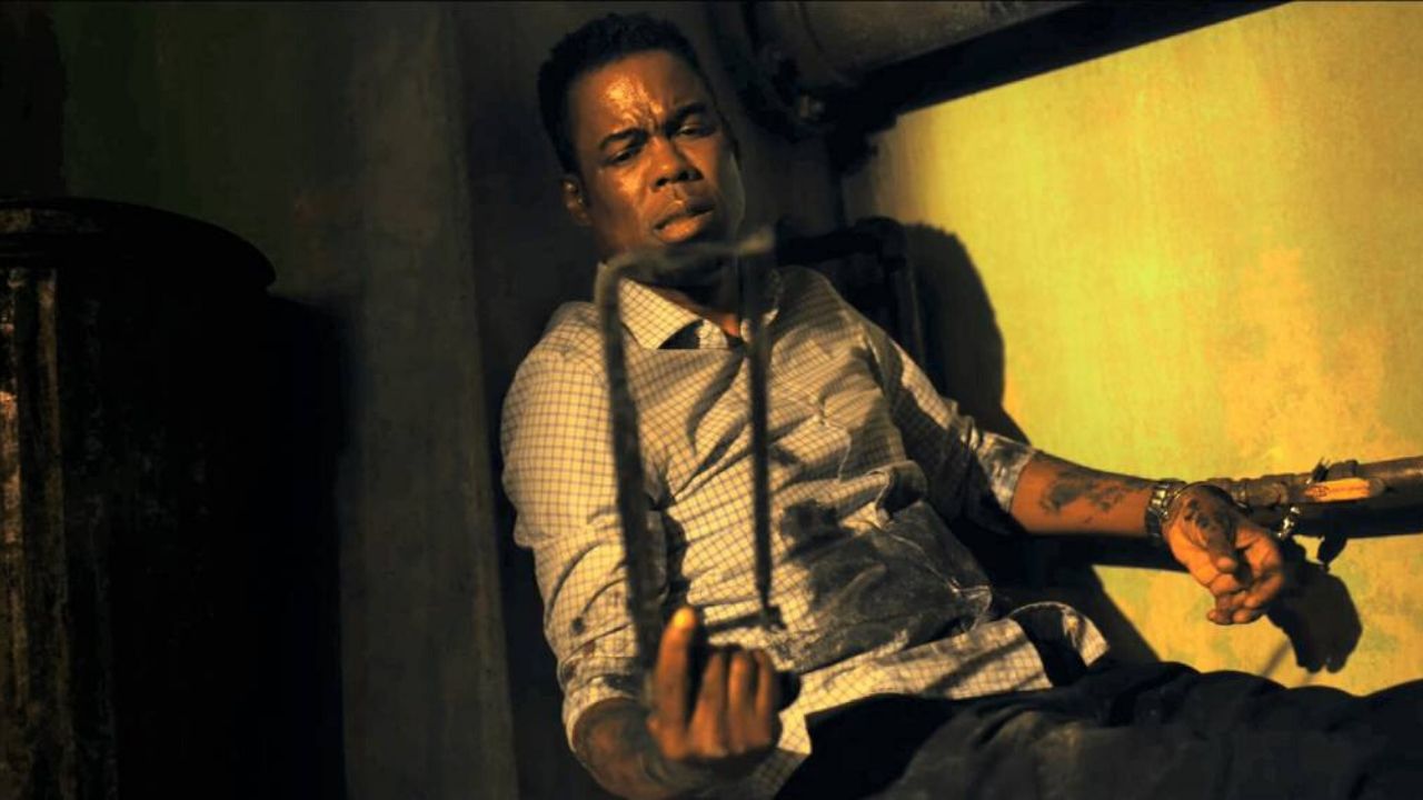 Chris Rock em cena de Spiral (Foto: Reprodução / YouTube)