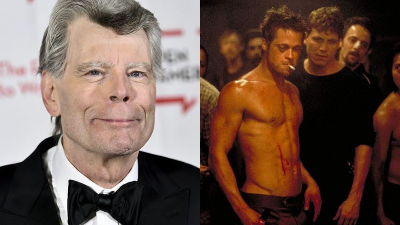 Stephen King (Foto: Evan Agostini/ Invision/AP) e Clube da Luta (Foto: Reprodução)