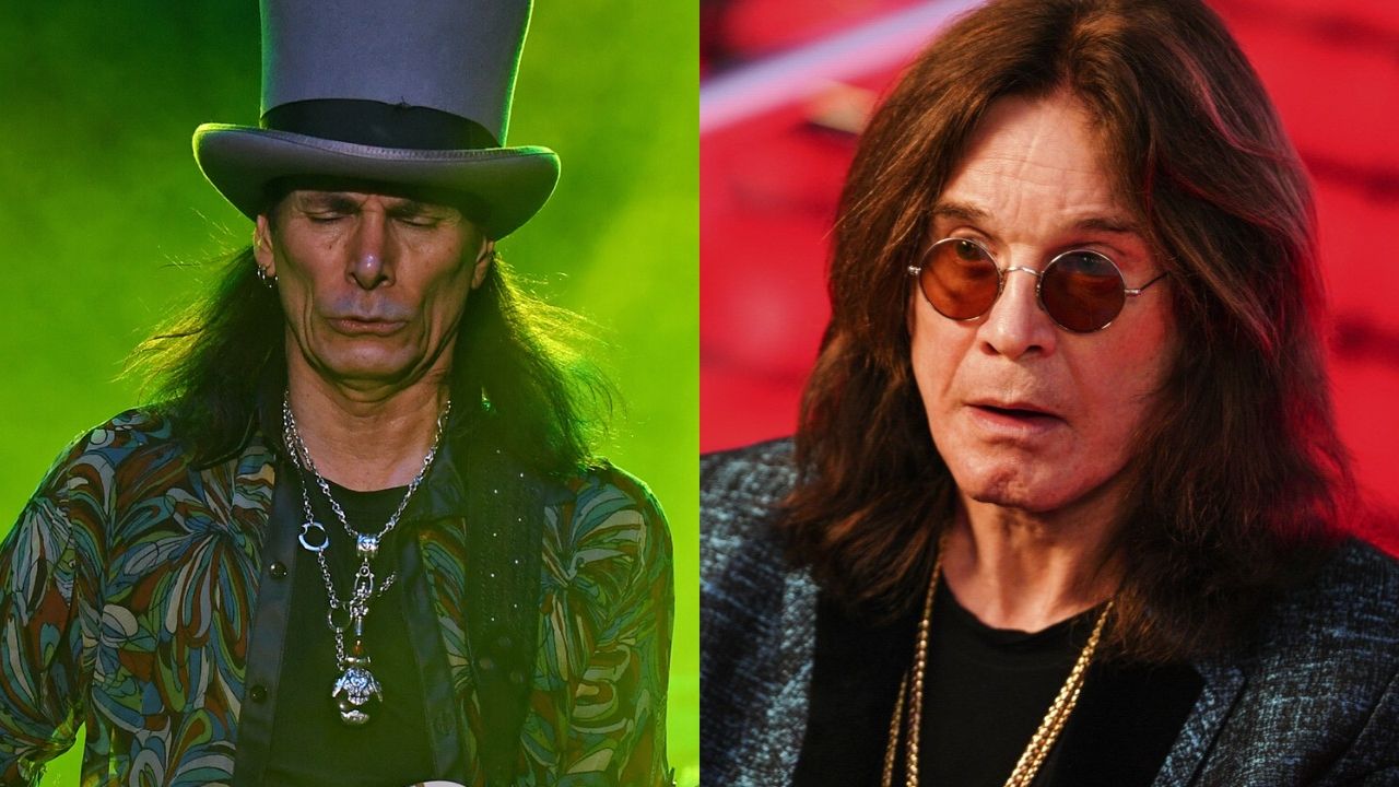 Steve Vai e Ozzy Osbourne (Foto 1: mpi04/MediaPunch /IPX | Foto 2: Vladimir Astapkovich / Sputnik via AP)