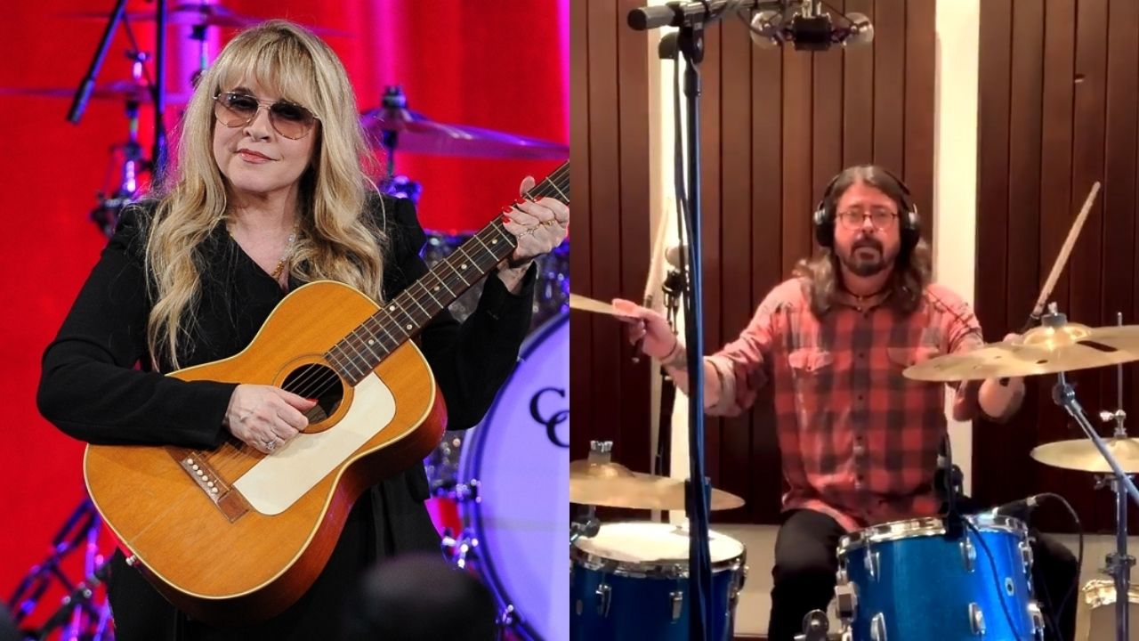 Stevie Nicks (Foto: Chris Pizzello/AP) e Dave Grohl (foto: Reprodução/ Twitter)