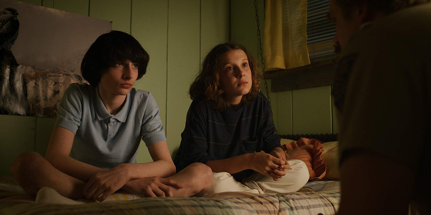 Millie Bobby Brown como  Eleven e Finn Wolfhard como Mike em Stranger Things 3 (Foto: Reprodução)