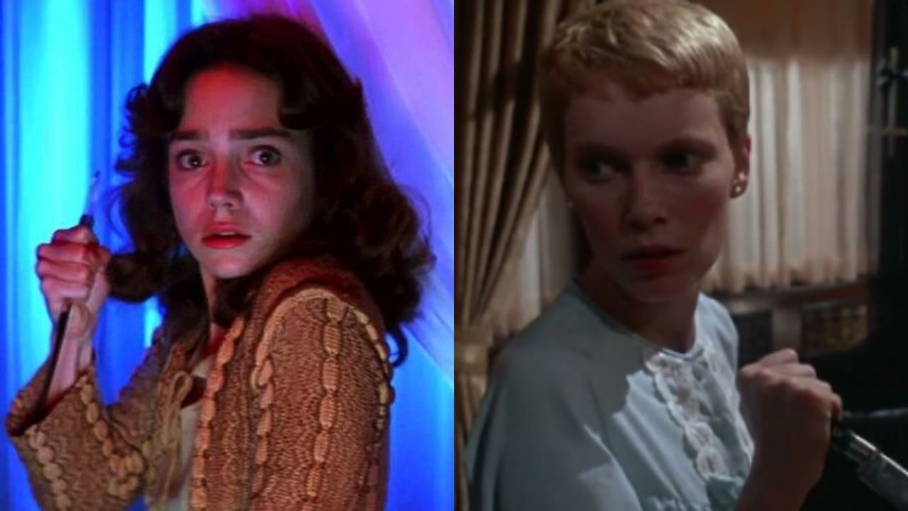 Suspiria e O Bebê de Rosemary (Foto 1: reprodução/ Foto 2: Reprodução)