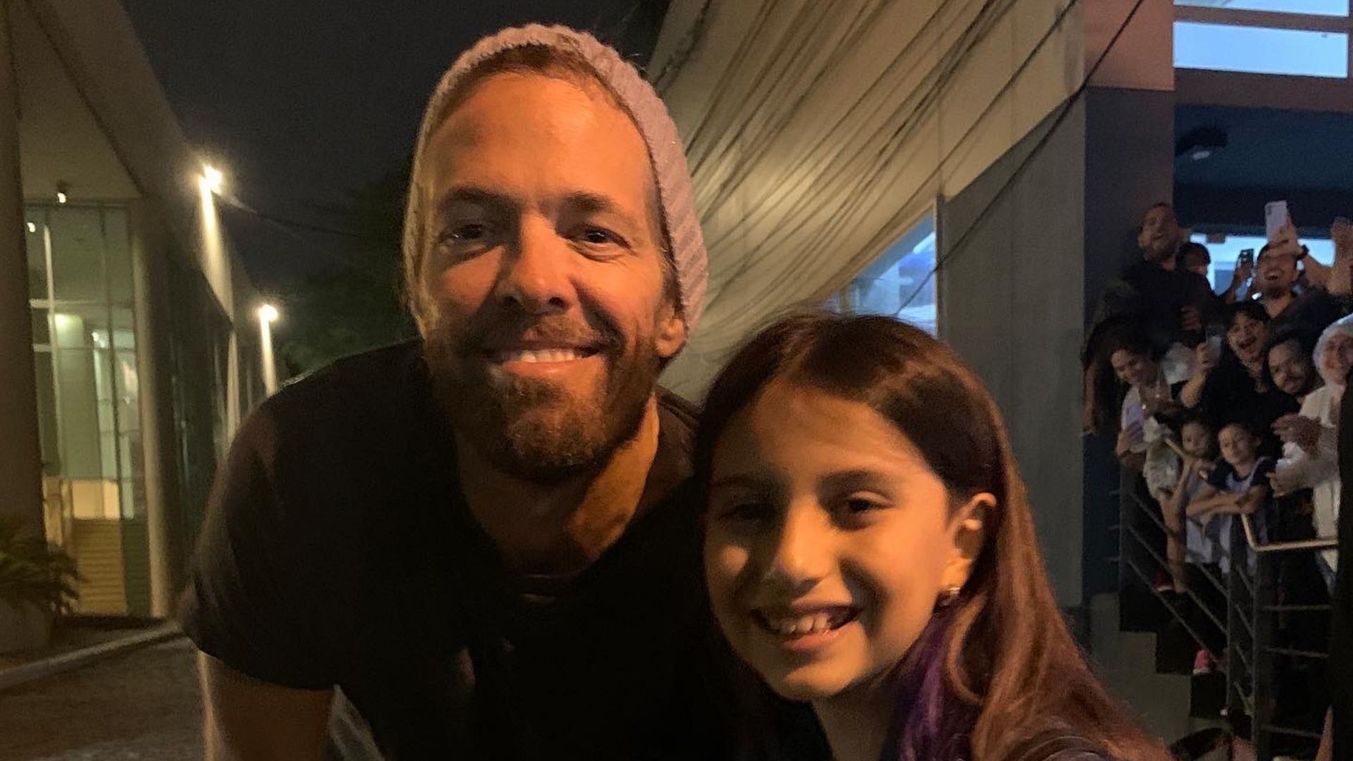 Taylor Hawkins e Emma Sofia (Foto: Reprodução / Twitter)