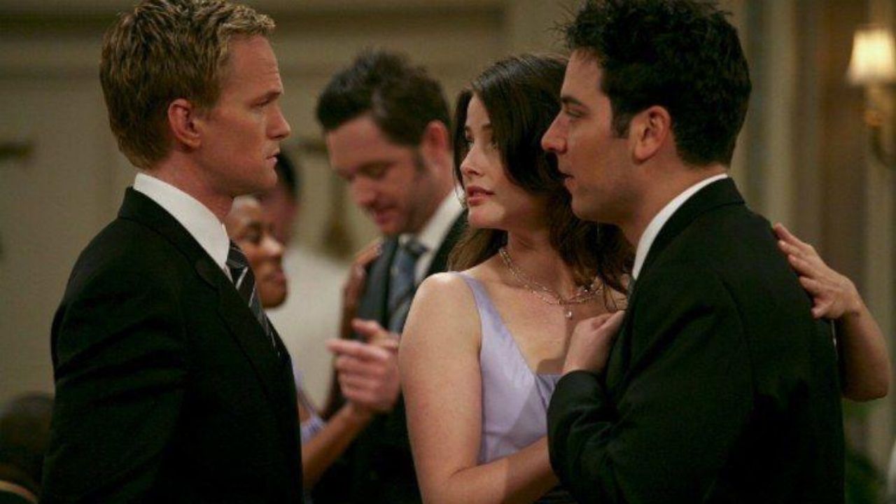 Barney, Robin e Ted em cena de How I Met Your Mother (Foto: Reprodução)