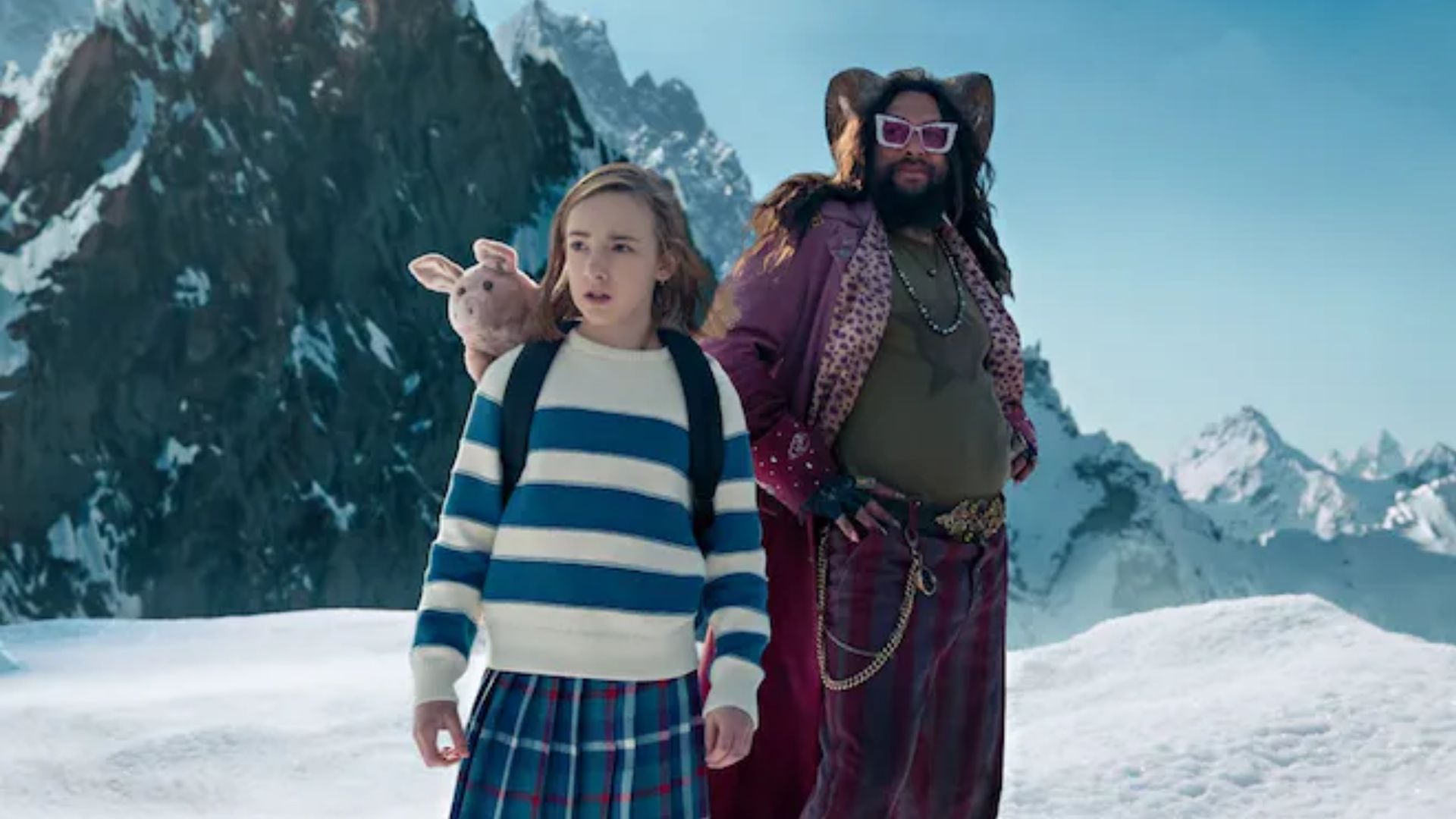 Jason Momoa e Marlow Brinkley em 'Terra dos Sonhos' (Foto: Divulgação / Netflix)