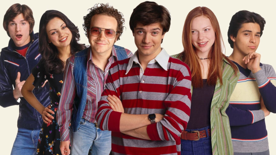 Parte do elenco de That '70s Show