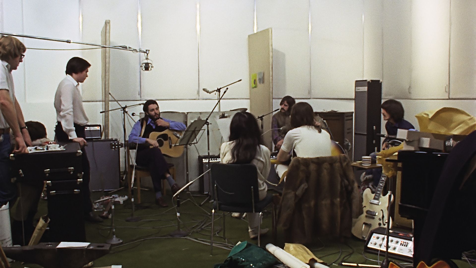 The Beatles: Get Back (Fotos: Divulgação / Disney+)