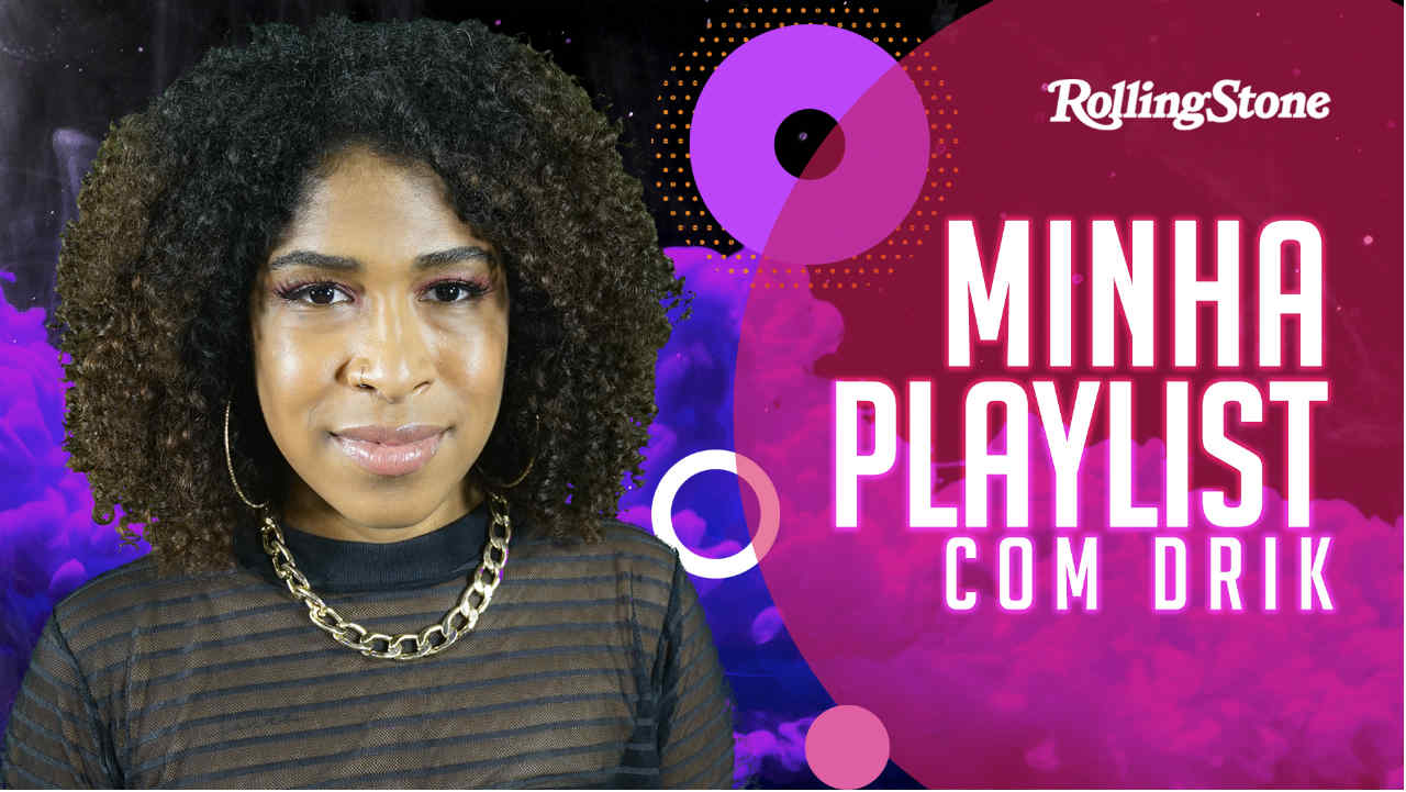 Drik Barbosa no canal de YouTube da Rolling Stone Brasil