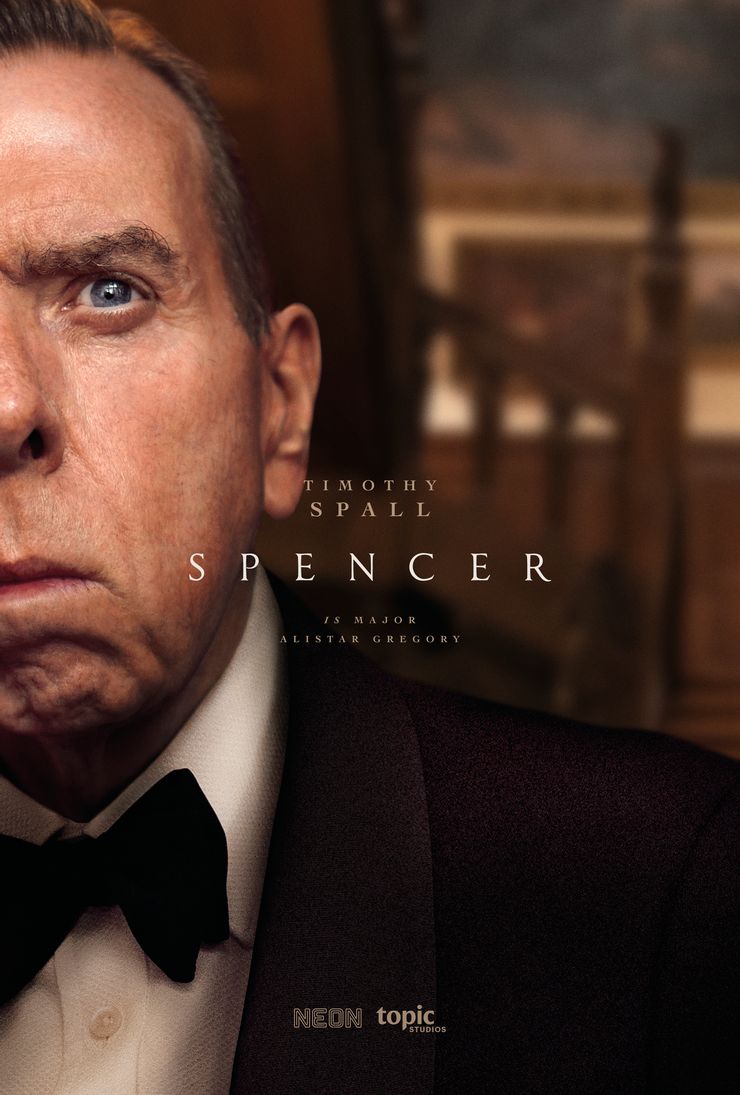 Timothy Spall em pôster de Spencer (Foto: Reprodução)