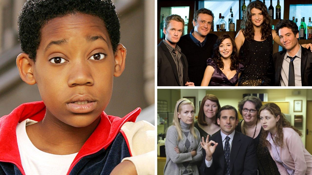 Todo Mundo Odeia o Chris, How I Met Your Mother (acima) e The Office (abaixo) foram ao ar em 2005 (Fotos de divulgação de: UPN, CBS e  NBC)