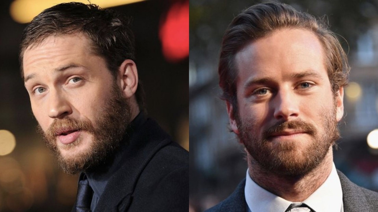 Tom Hardy (Foto: Jason Merritt / TERM / Getty Images) e Armie Hammer (Foto: Gareth Cattermole/Getty Images for BFI)