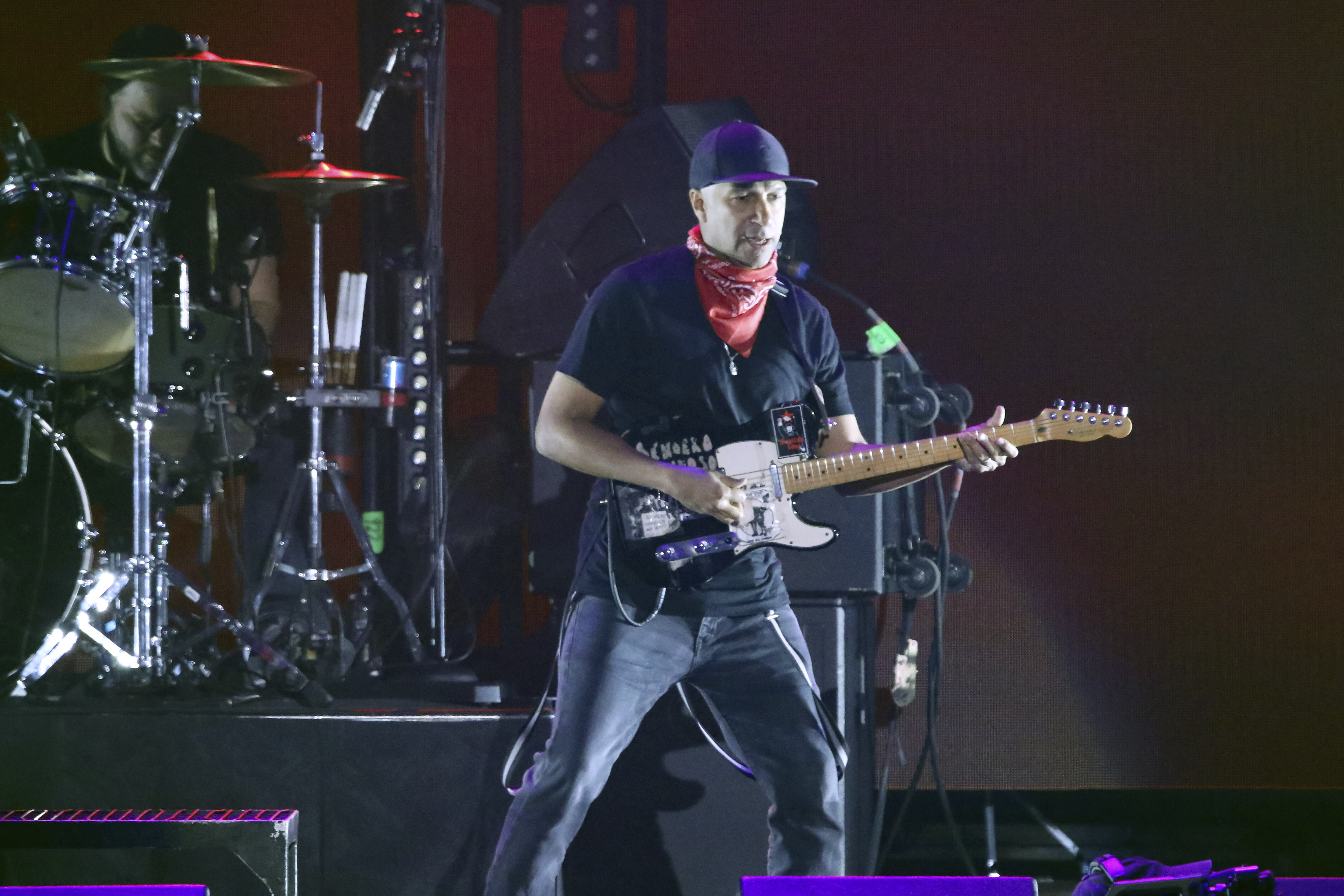 O guitarrista Tom Morello (Foto: Willy Sanjuan/Invision/AP)