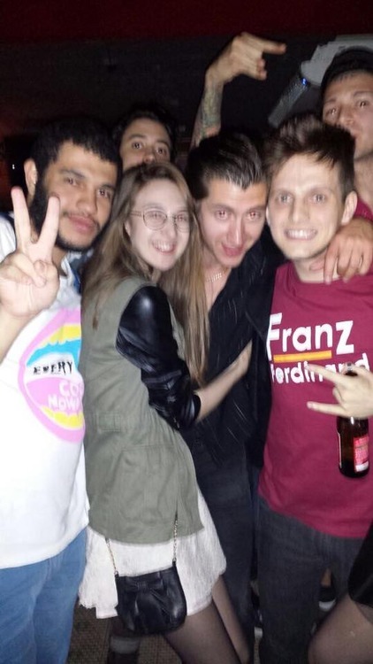 Alex Turner na Rua Augusta (Foto: Caio Menezes / 