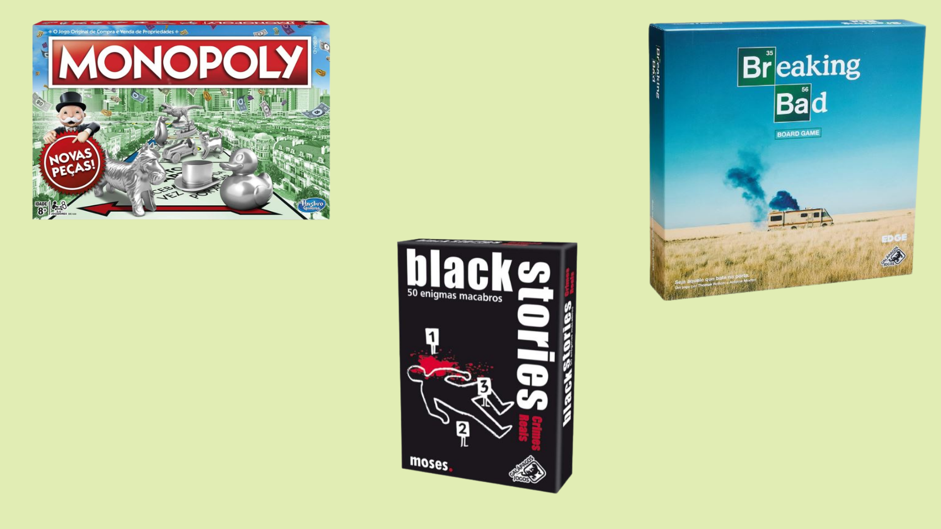 Selecionamos jogos de cartas e tabuleiros em oferta para você levar para casa