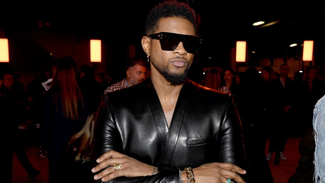 Usher no Paris Fashion Week (Foto: Pascal Le Segretain / Getty Images)