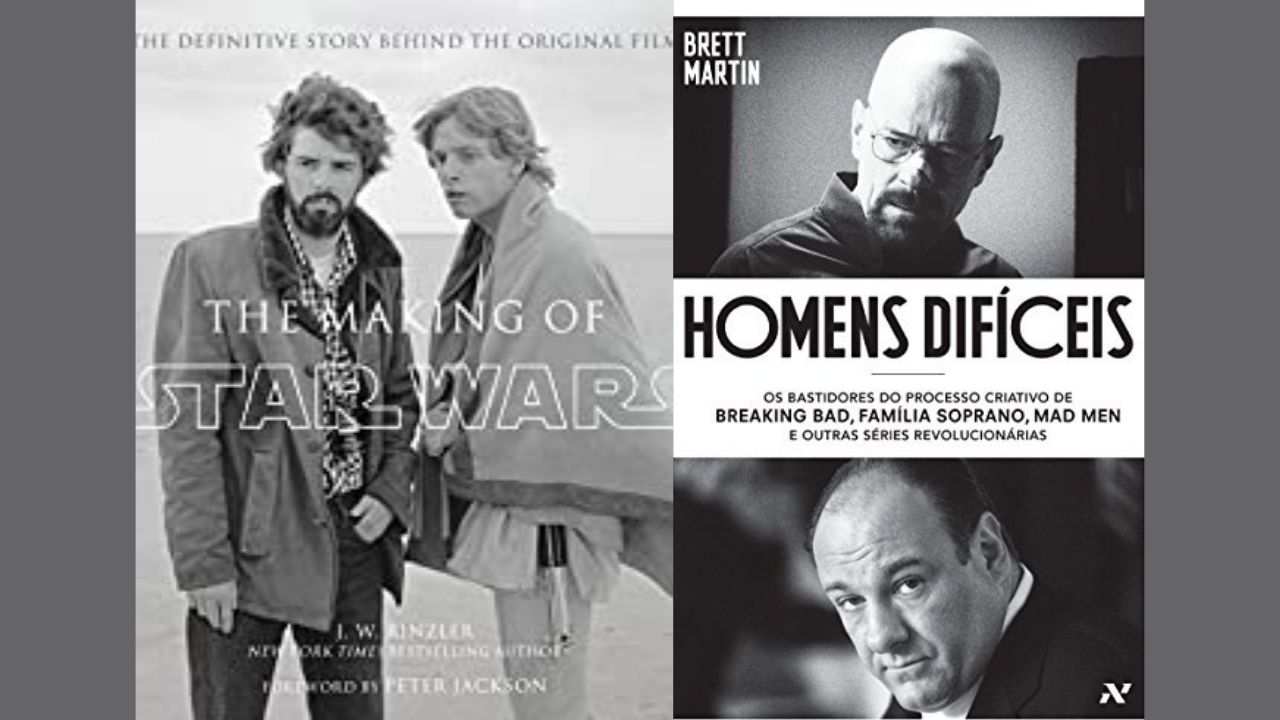 Capa das obras disponíveis na Amazon