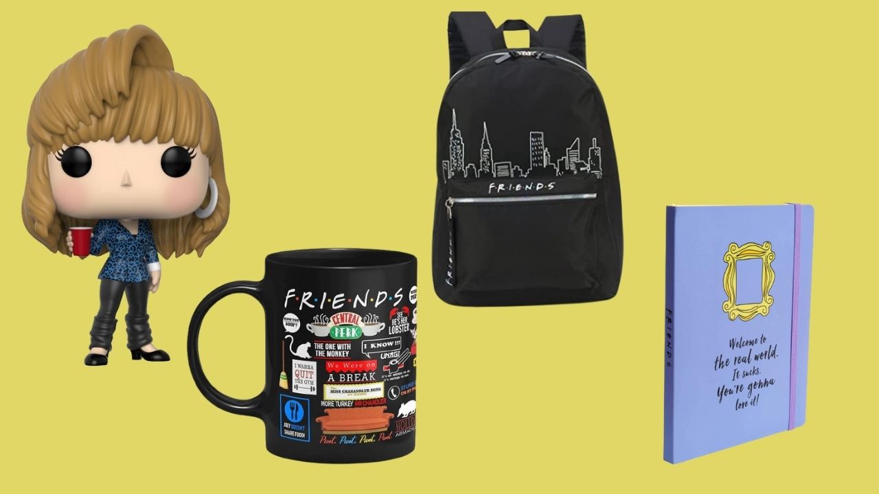 De aparador de livros a mochila, selecionamos 12 itens que todo fã de Friends vai querer ter em casa