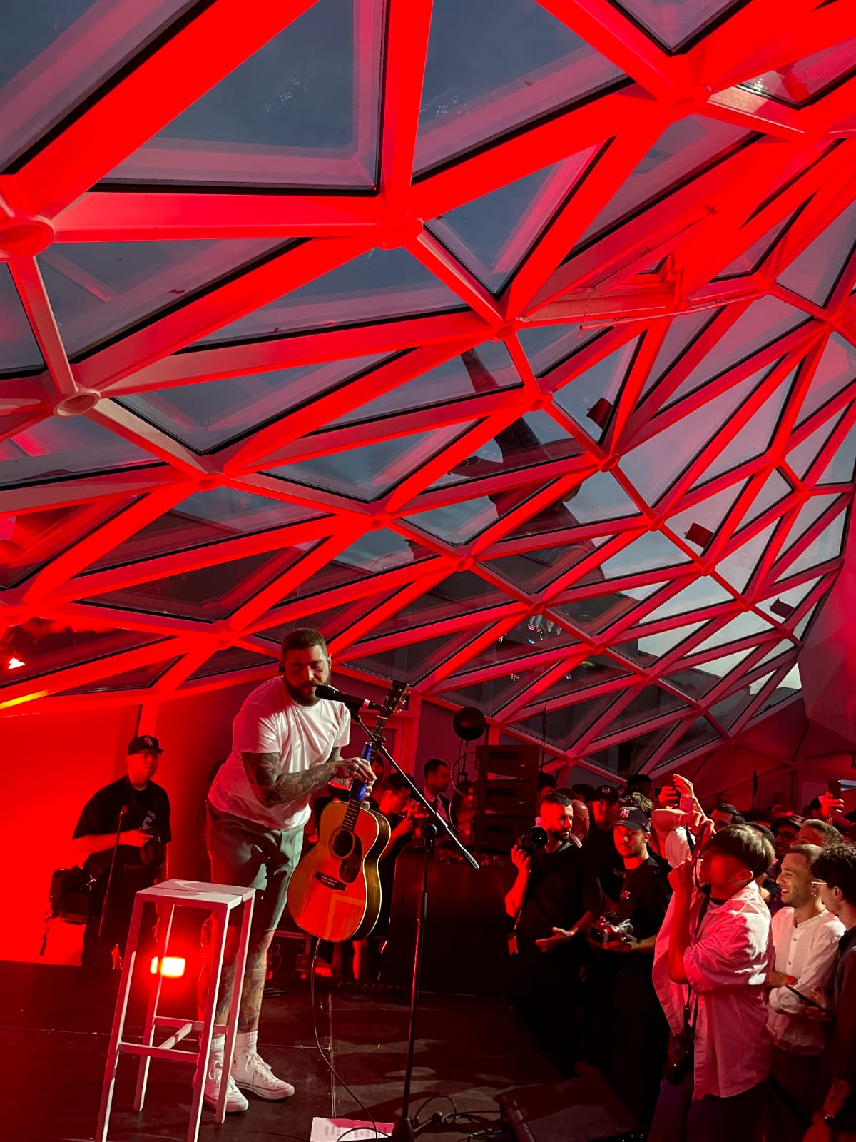 Show de Post Malone na Itália (Gabriele Pereira)