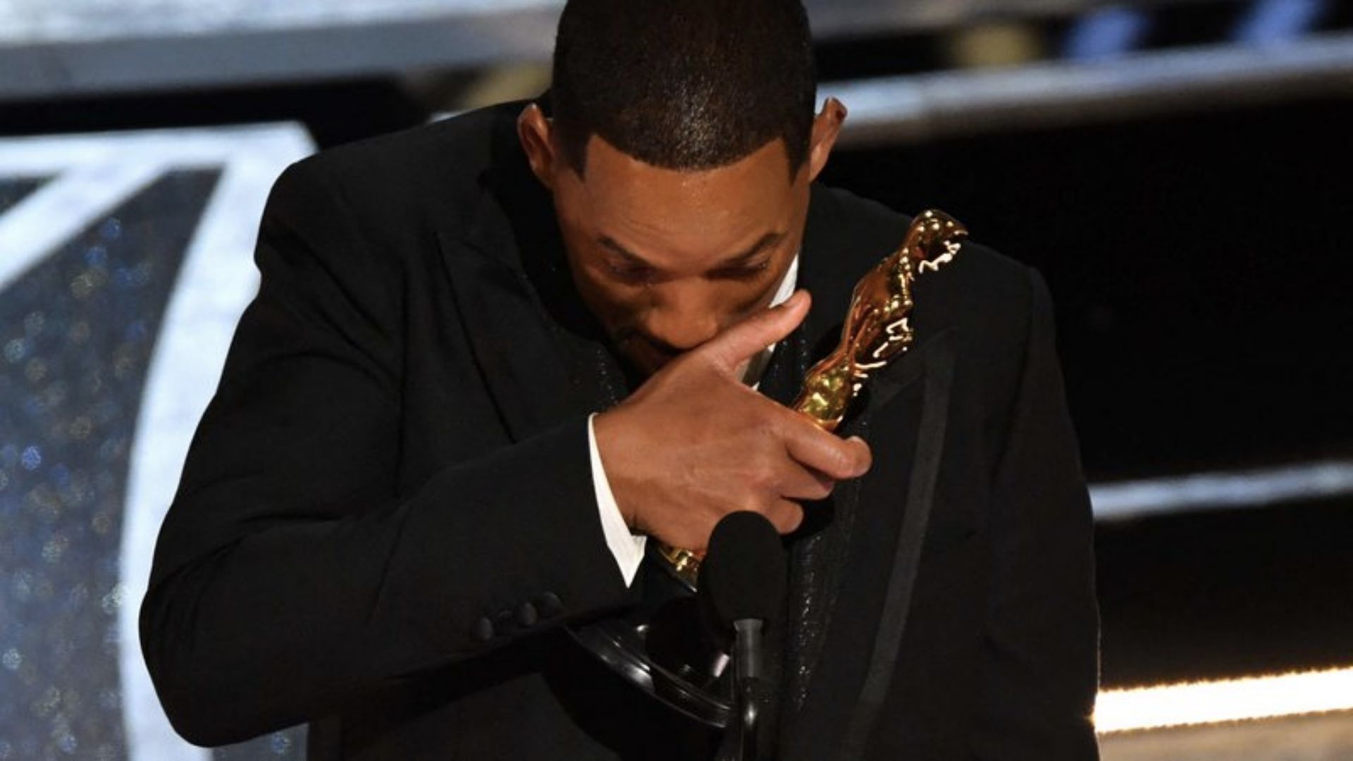 Will Smith ganha o Oscar de Melhor Ator por King Richard: Criando Campeãs (Foto: Reprodução