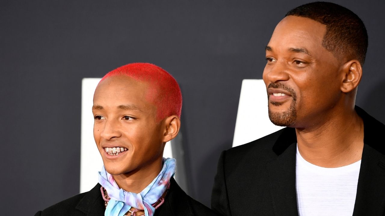Will Smith e Jaden Smith na premiere de Projeto Gemini (Foto: Frazer Harrison/Getty Images)