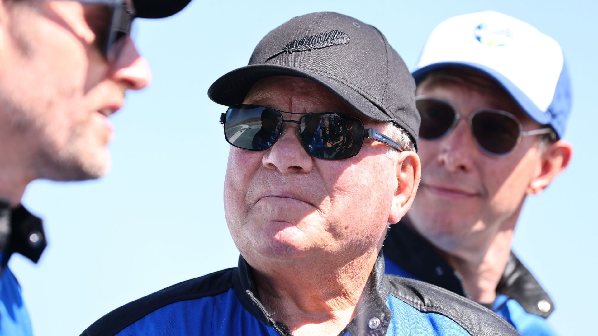 William Shatner após viagem ao espaço (Foto: Mario Tama/Getty Images)