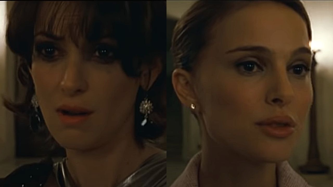 Winona Ryder e Natalie Portman em cena de Cisne Negro (Foto: Reprodução/Youtube)
